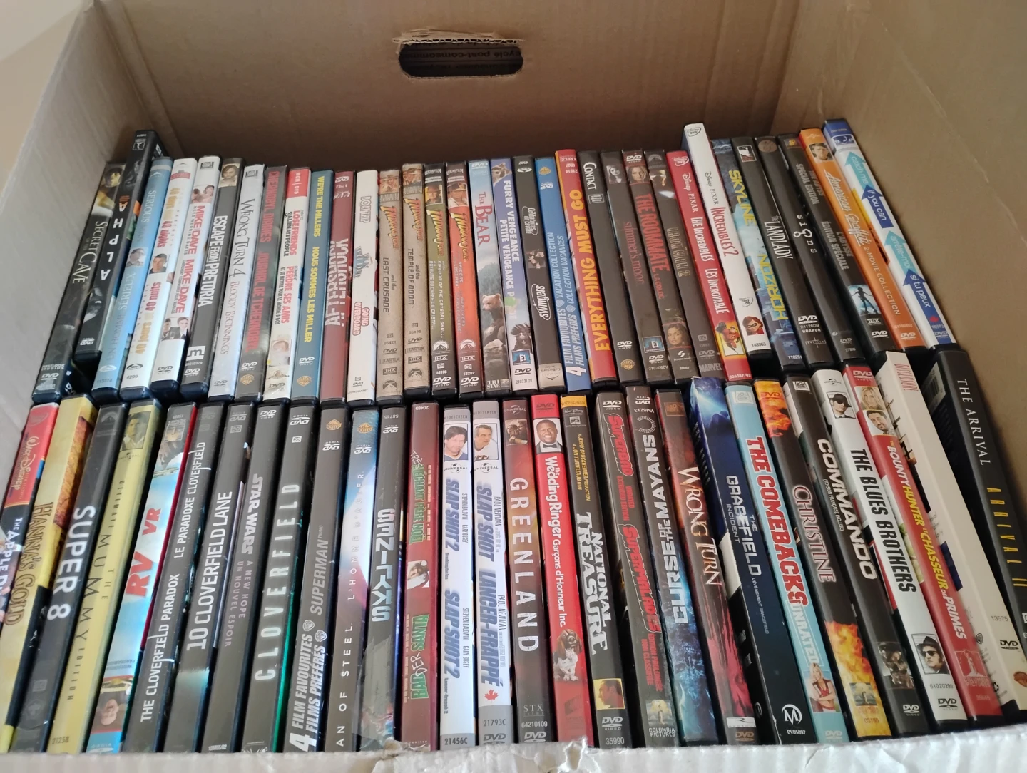 Collection of DVDs 1600