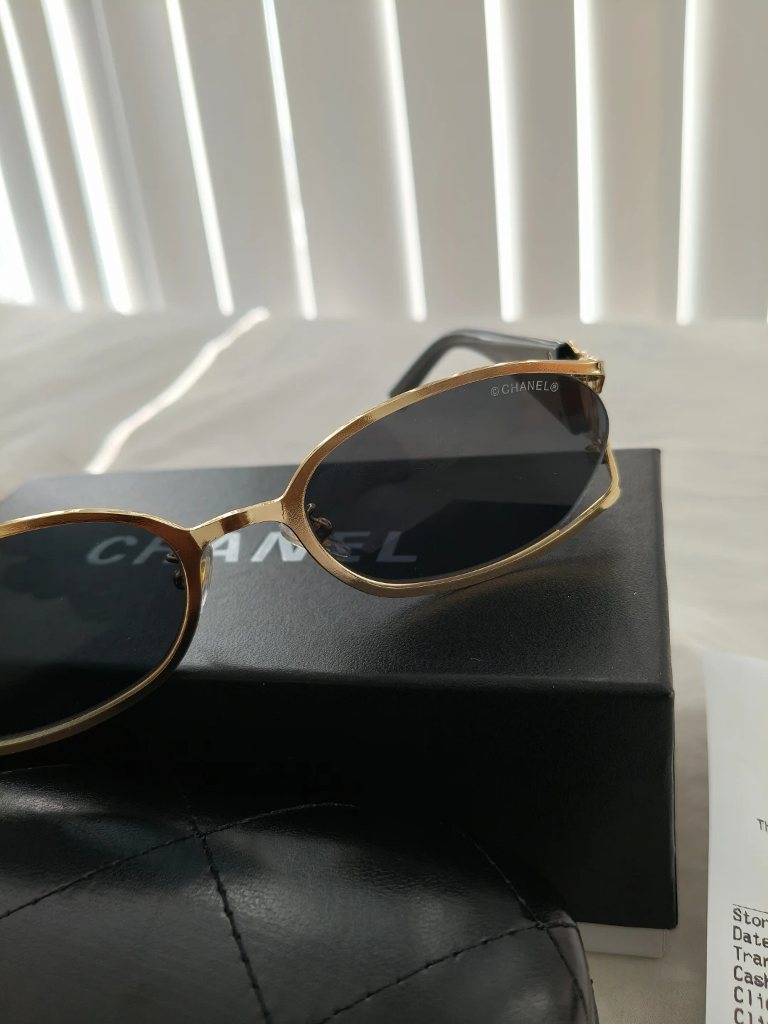 CHANEL Oval Sunglasses
