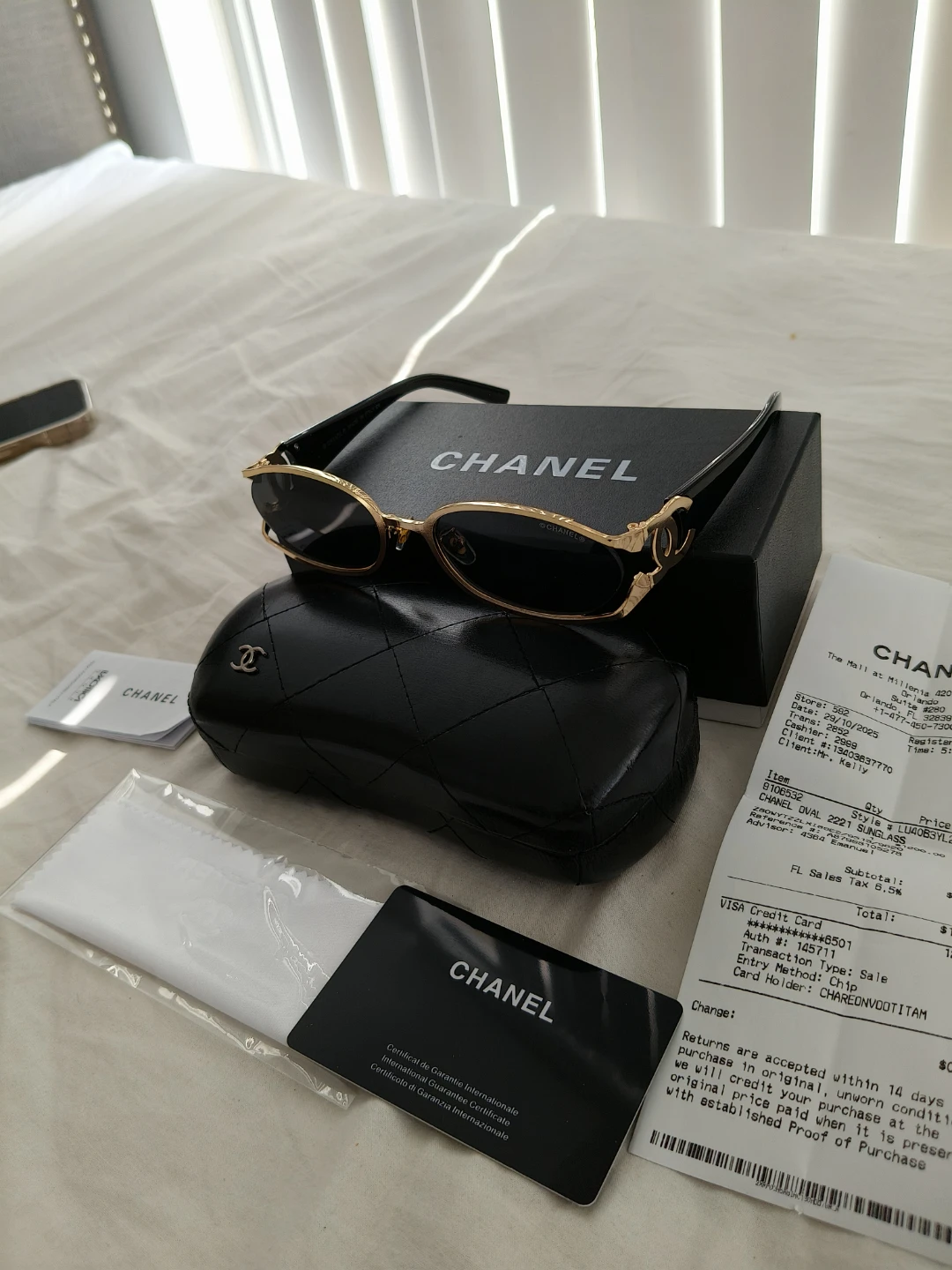 CHANEL Oval Sunglasses - photo 4