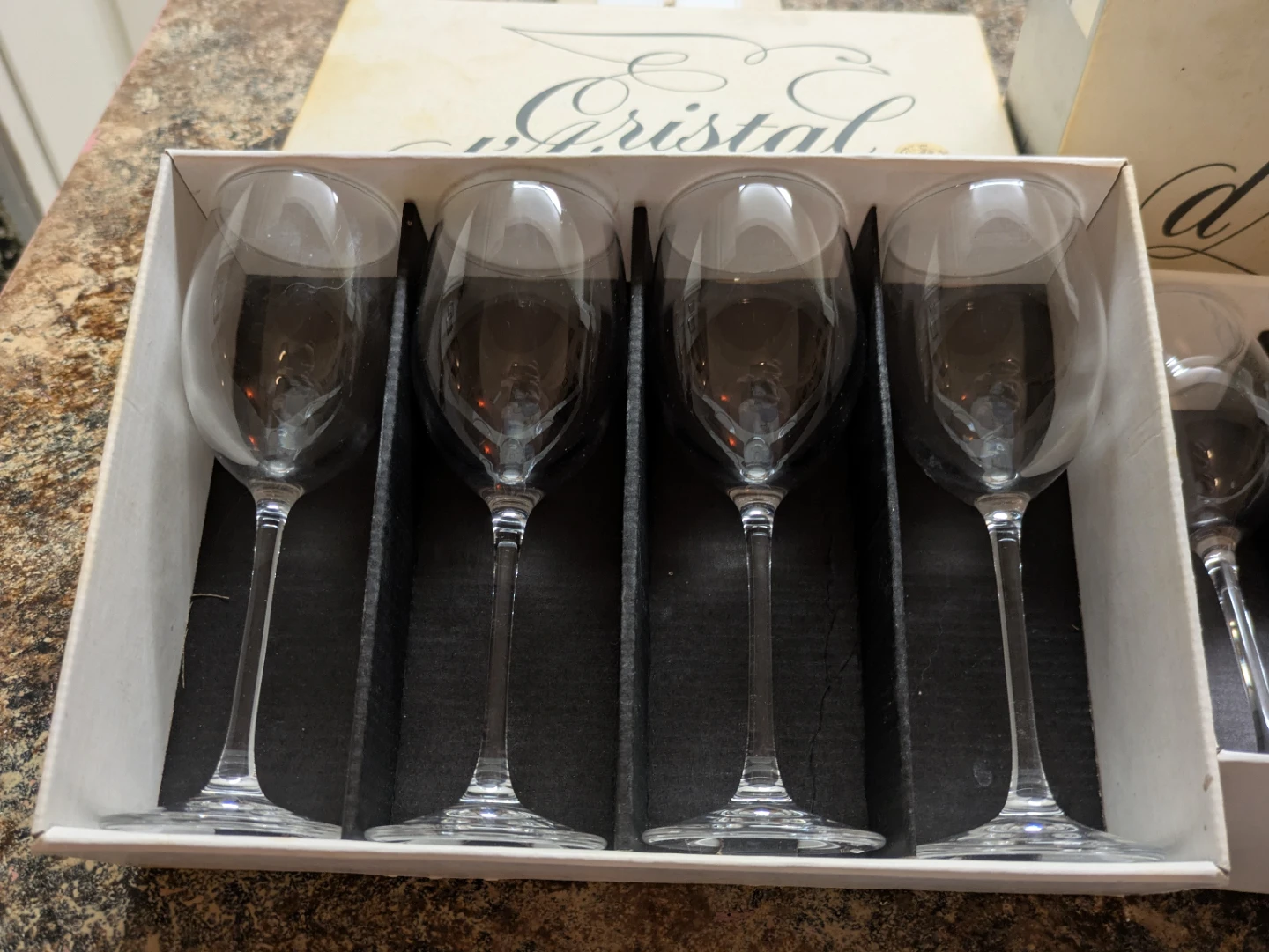 Cristal d'Arques PADOVA Wine Glasses - Set of 7 - photo 2