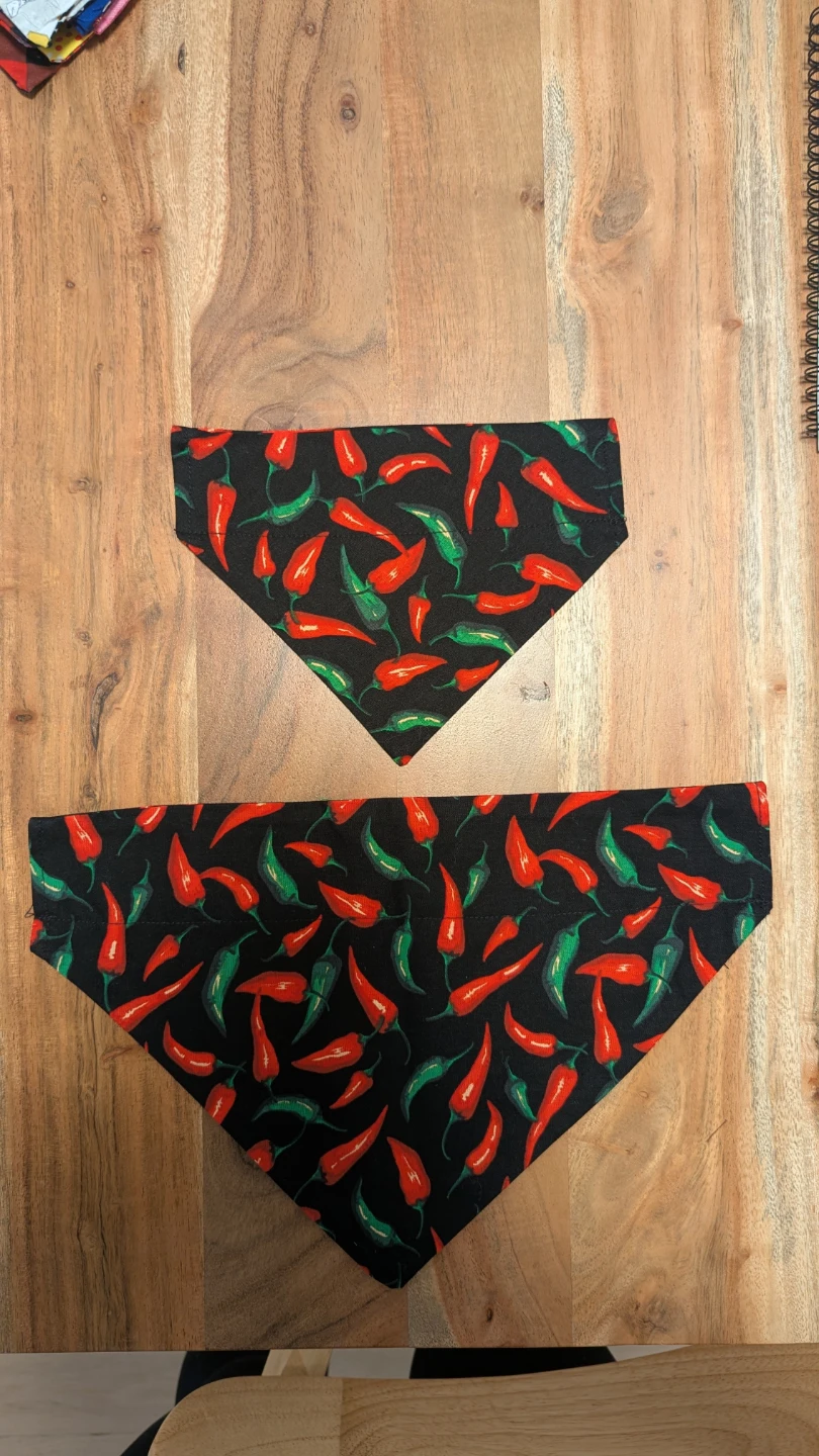 Hand Sewn Dog Bandanas - Assorted Prints - photo 3