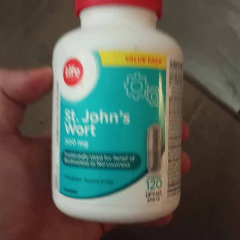 Life Brand St. John's Wort 300 mg Capsules