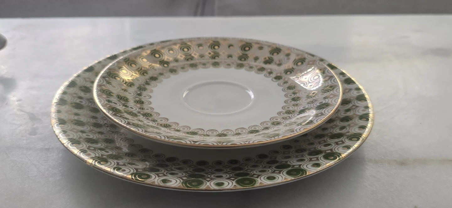 Winterling Bavaria Teacup Saucer and Side Plate Set - photo 3