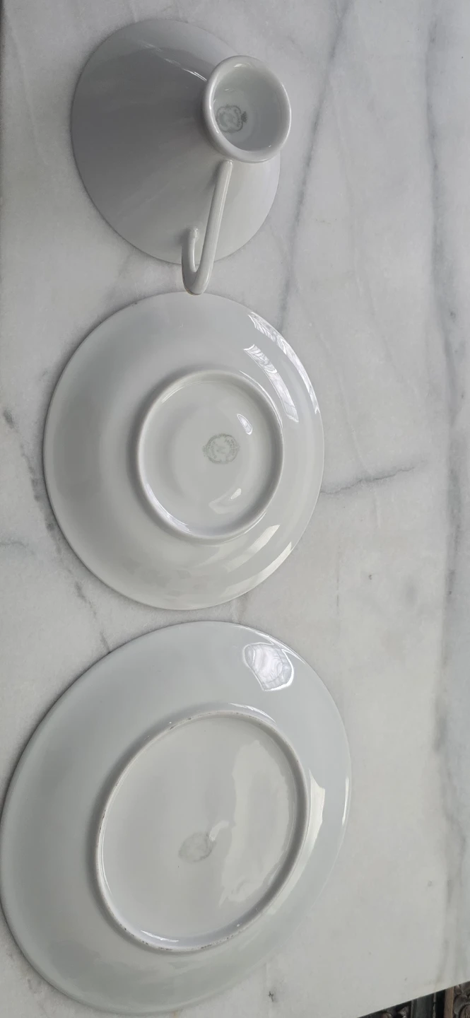 Winterling Bavaria Teacup Saucer and Side Plate Set - photo 5