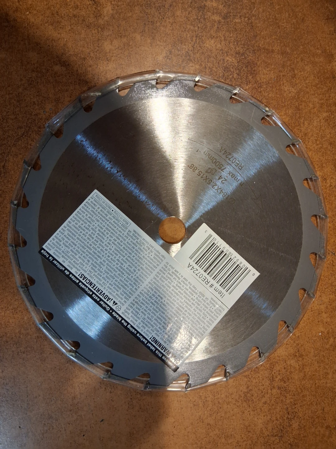 Renegade Framing/Harpente Saw Blade 7-1/4 inch 24T - photo 2