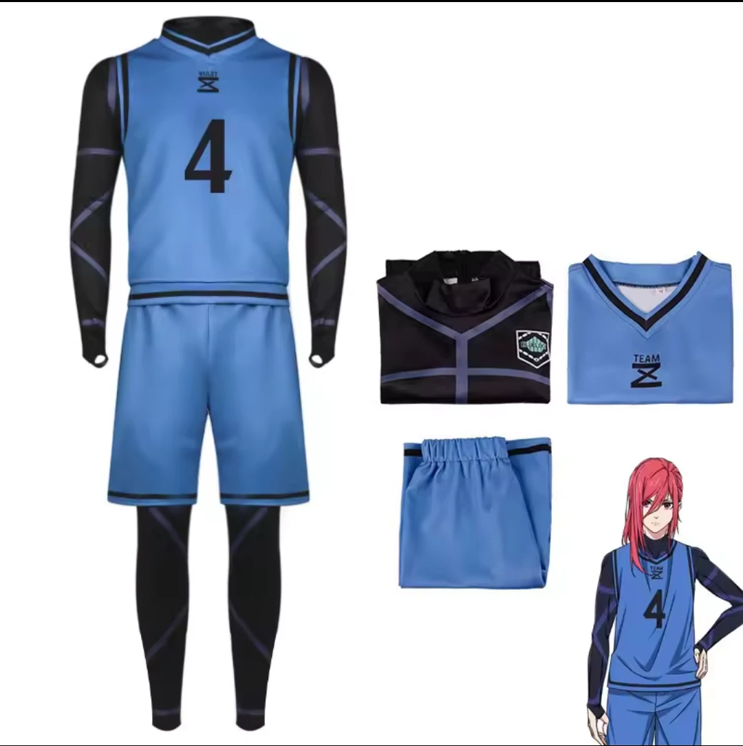 Blue Lock Cosplay Costume Set - Chigiri Hyoma, Size S - photo 3