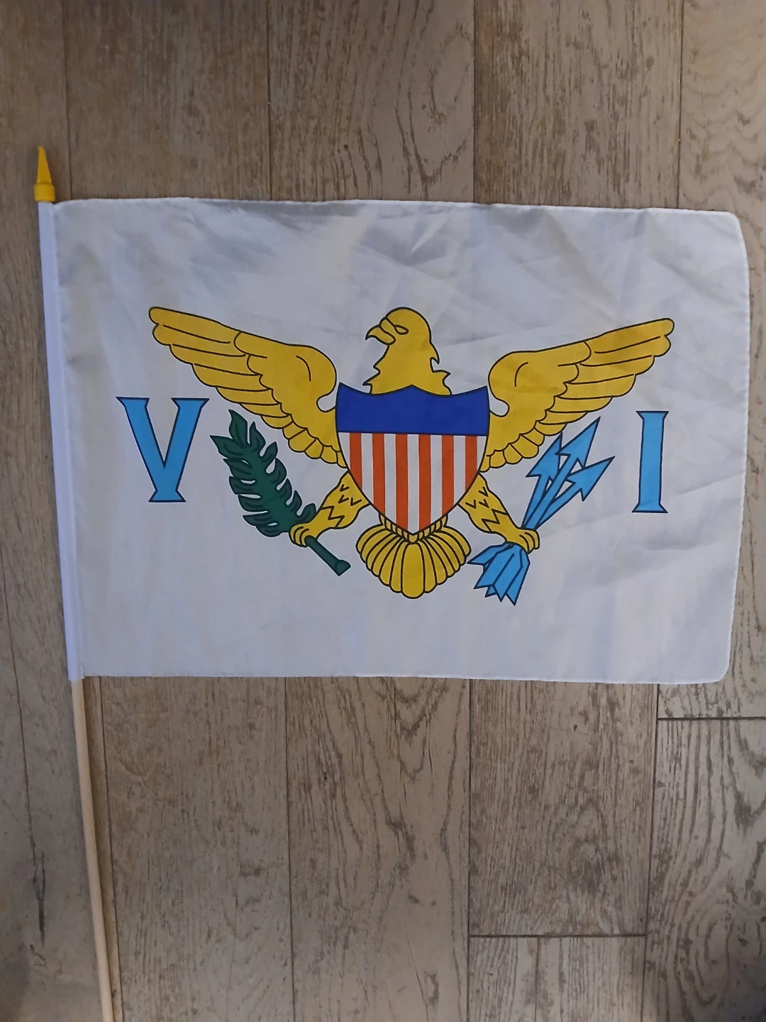 US Virgin Islands Small Handheld Flag - photo 2