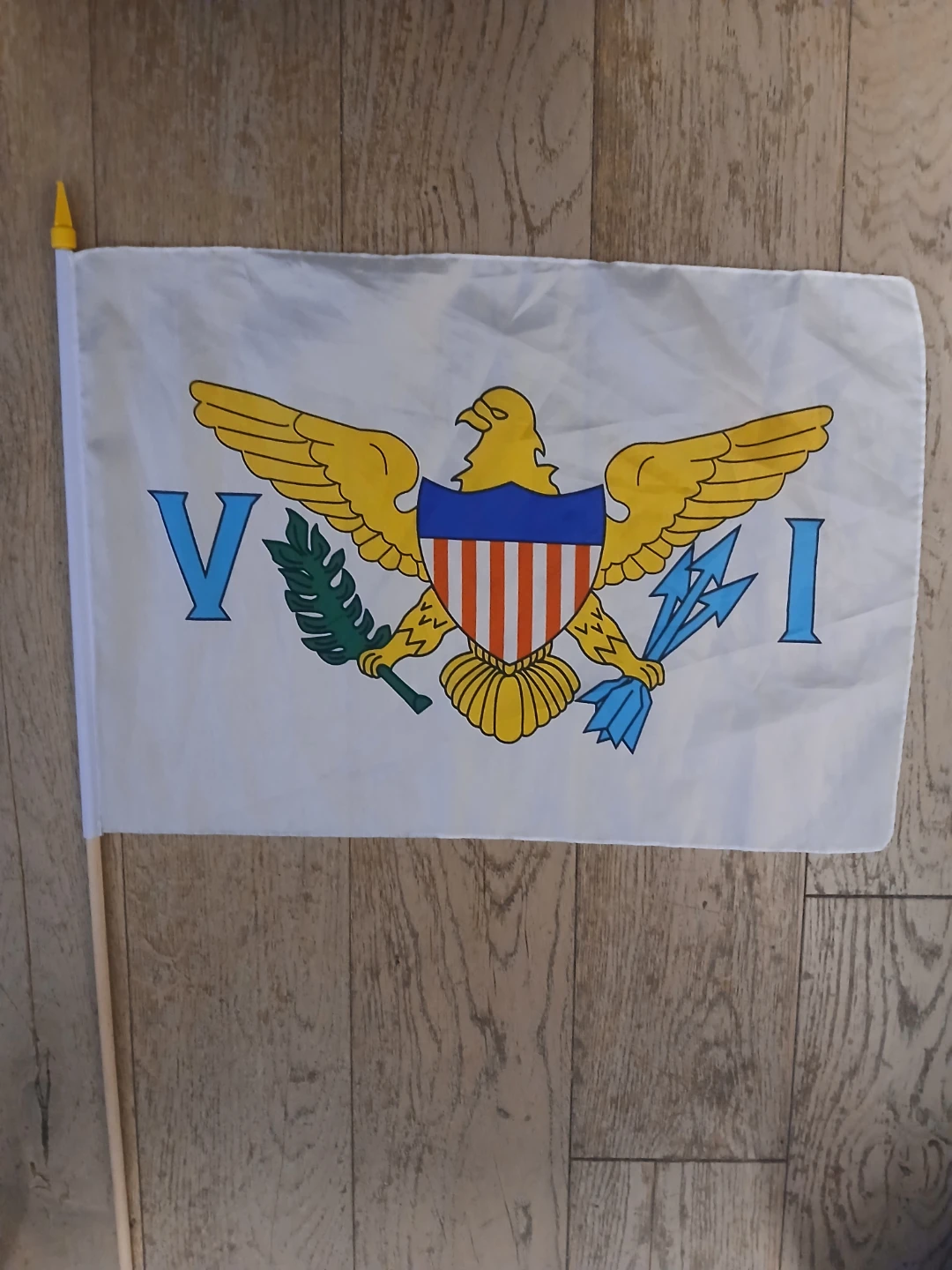US Virgin Islands Small Handheld Flag - photo 3