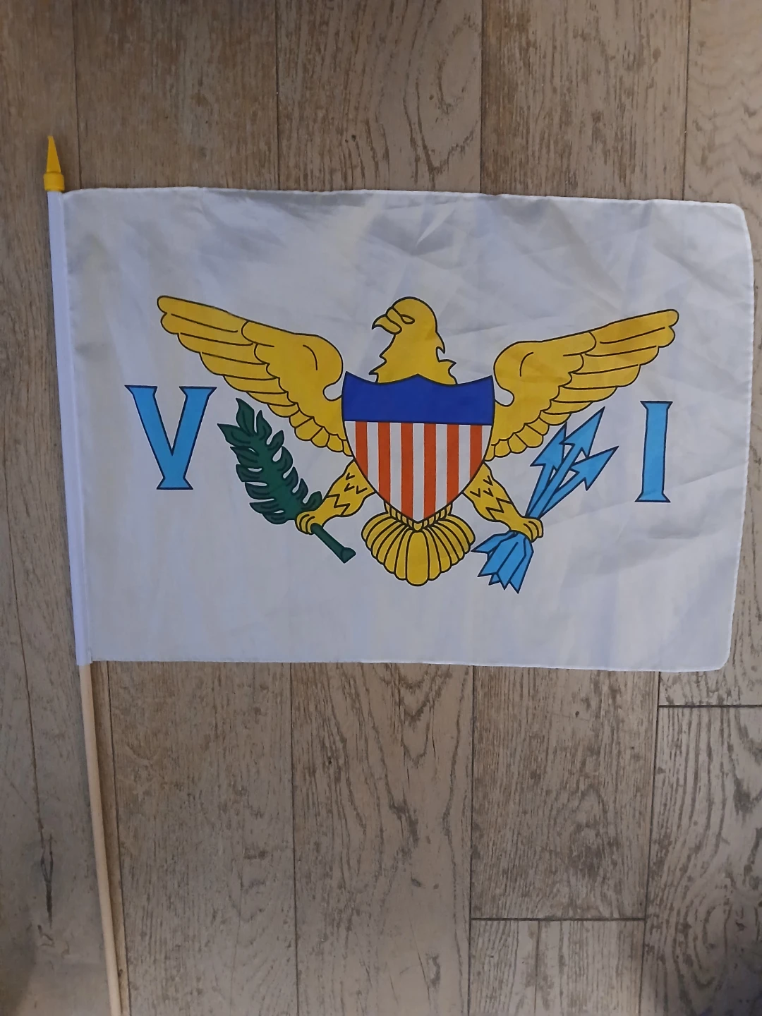 US Virgin Islands Small Handheld Flag - photo 4