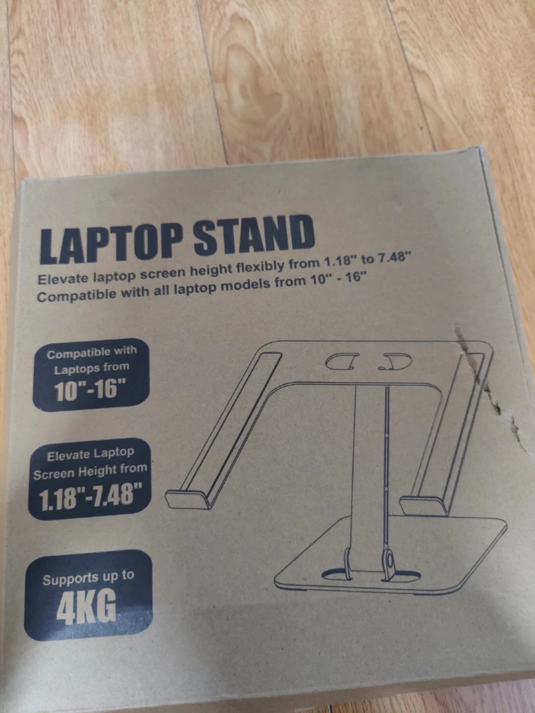 Pink Adjustable Aluminum Laptop Stand