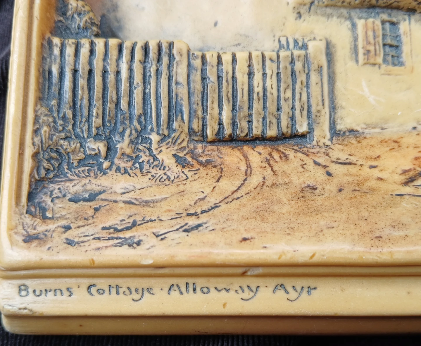 Carved Plaque - Burns' Cottage Alloway Ayr - photo 2