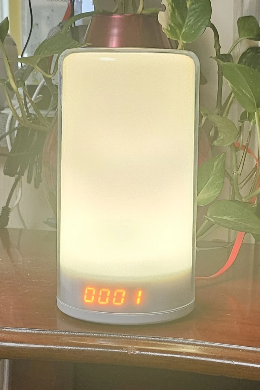 Wake Up Light Alarm Clock with Natural Alarm Music - photo 2