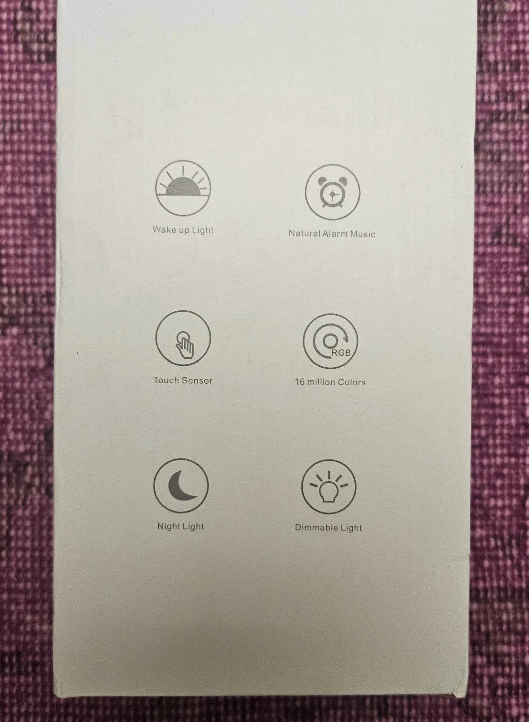 Wake Up Light Alarm Clock with Natural Alarm Music - photo 4