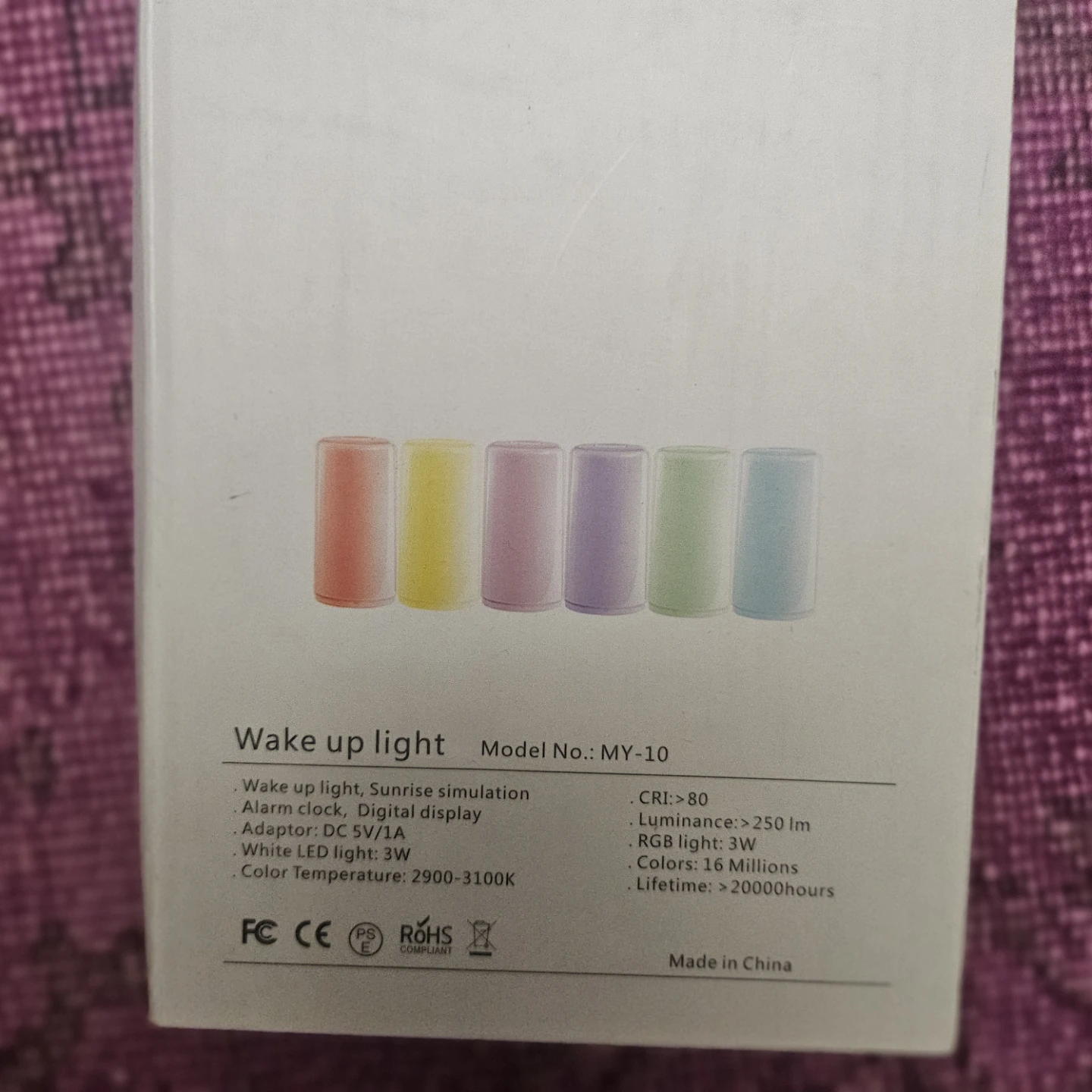 Wake Up Light Alarm Clock with Natural Alarm Music - photo 5