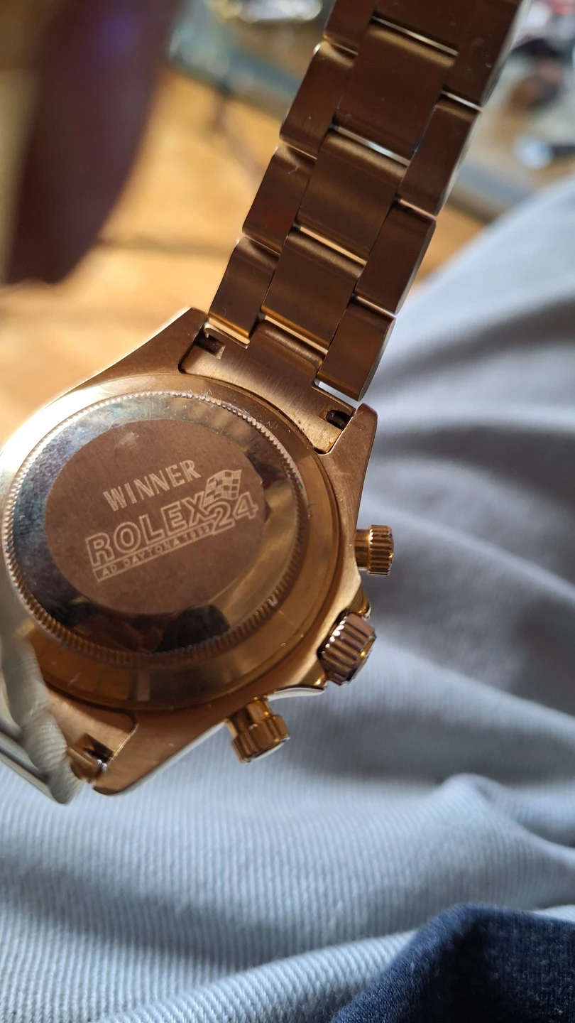 Replica Rolex Daytona 24 1992 Winner Gold Tone Watch - photo 2