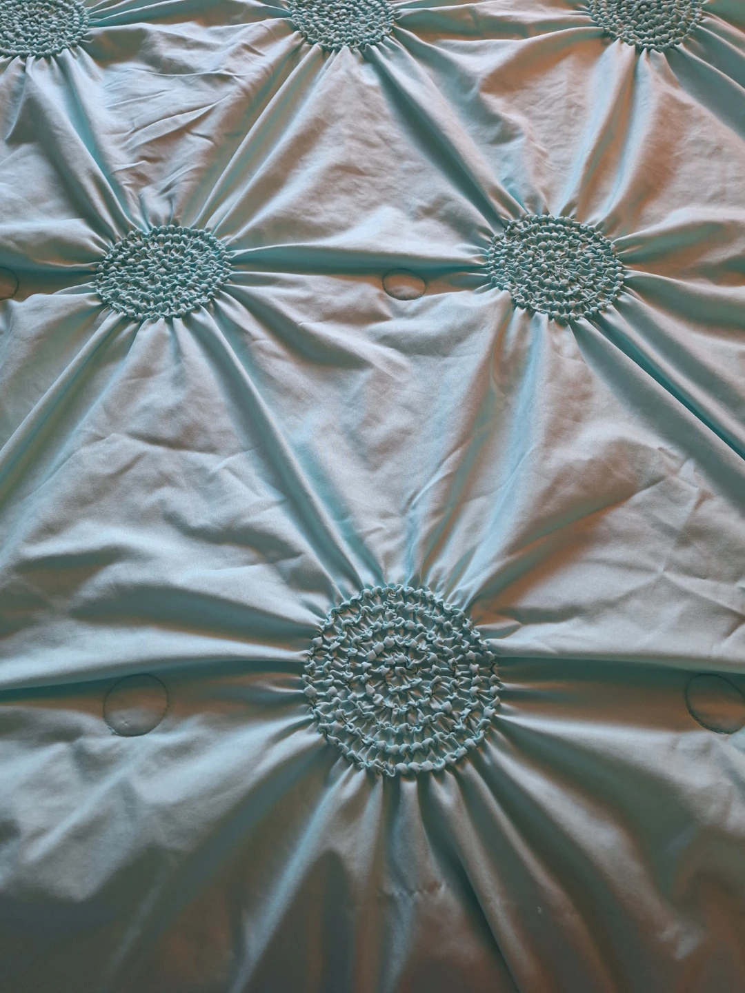 Aqua Tufted Comforter - photo 3