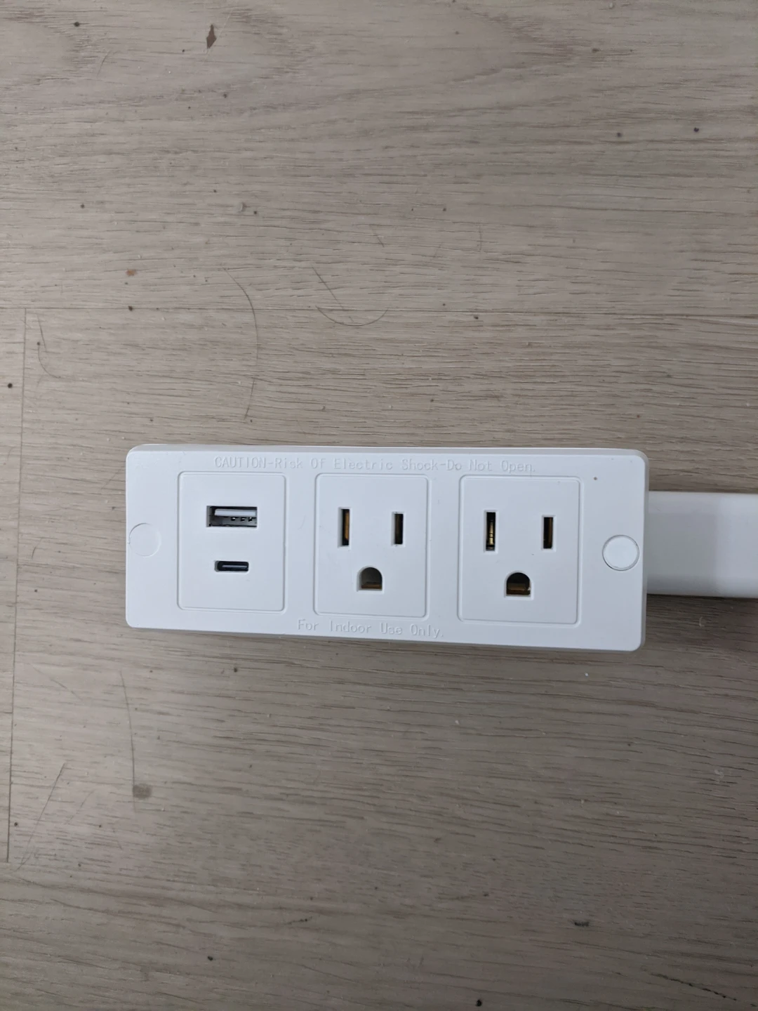 Power Strip with 2 USB Ports and 2 Outlets - photo 5