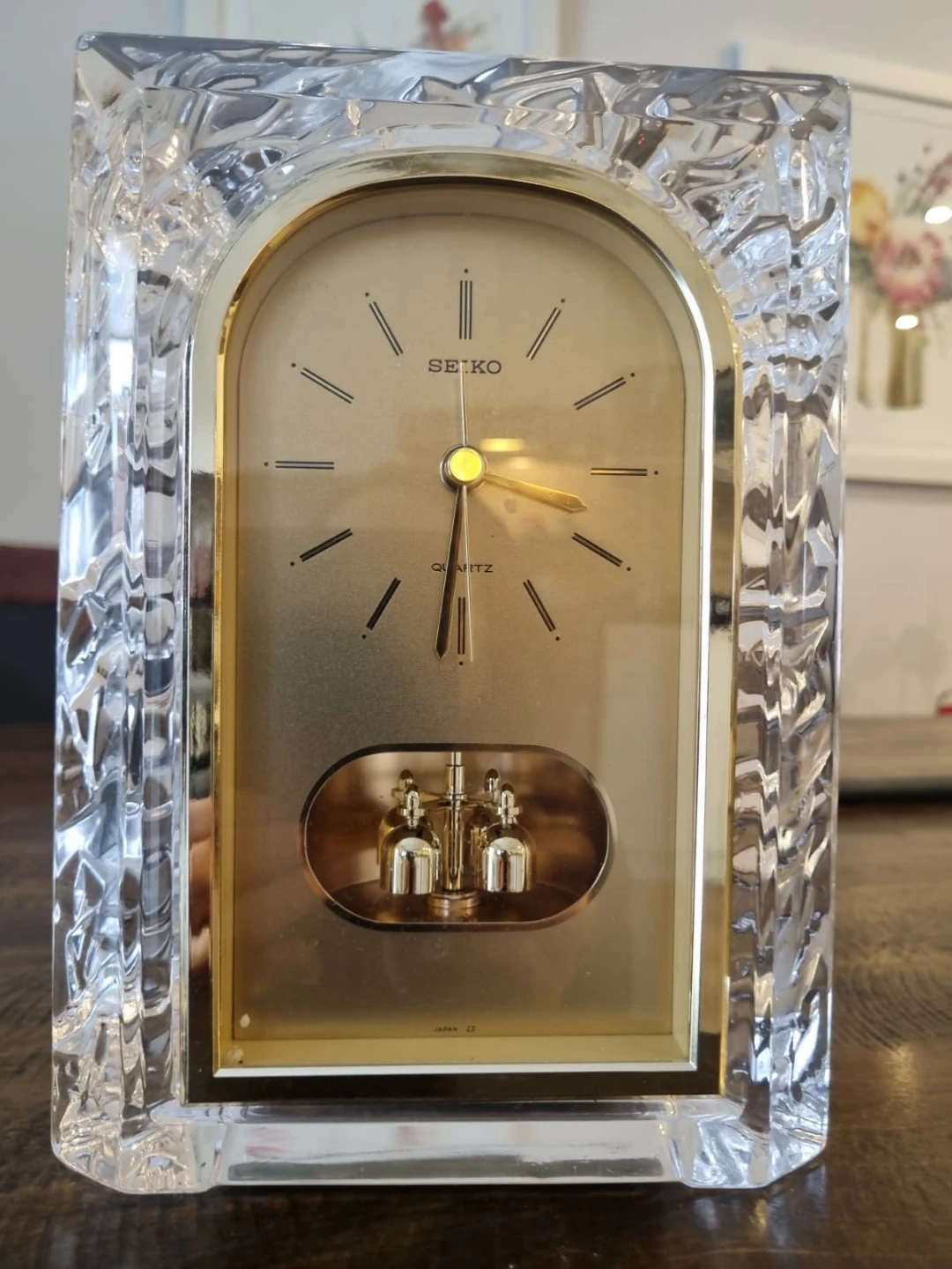 Seiko Quartz Crystal Desk Clock