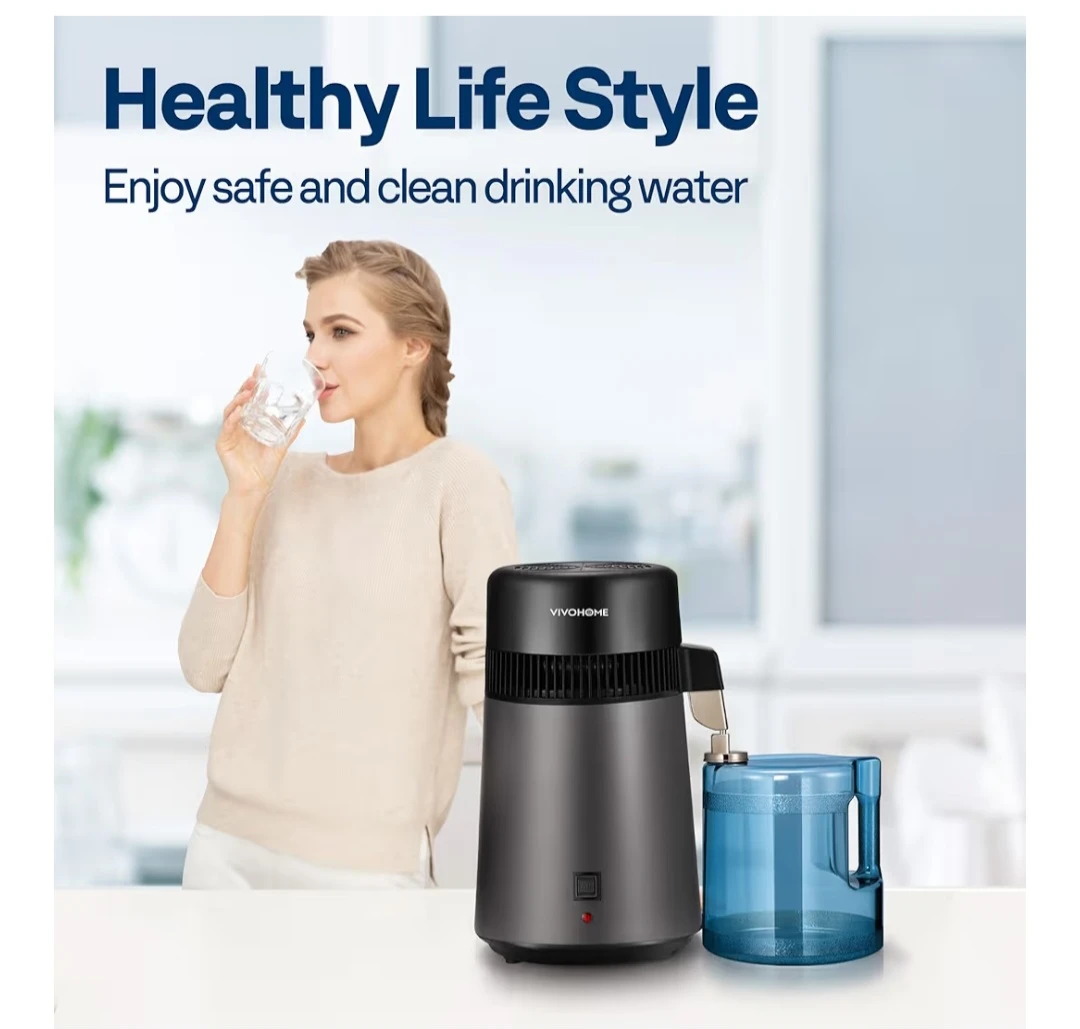 VIVOHOME Water Distiller Countertop 1.06 Gallon/4L 900W - photo 2