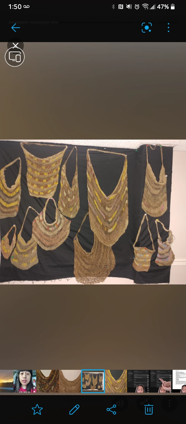 Handmade Bilum Bag from Papua New Guinea - photo 3