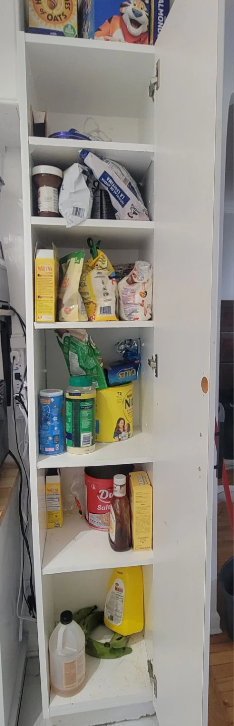 Tall White Pantry Cabinet - photo 2