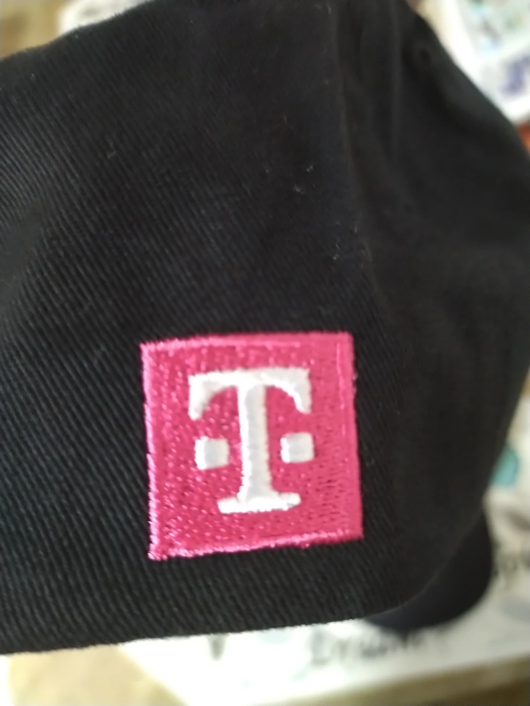 Black T-Mobile "Fueled by hot dogs" Cotton Baseball Cap - photo 2