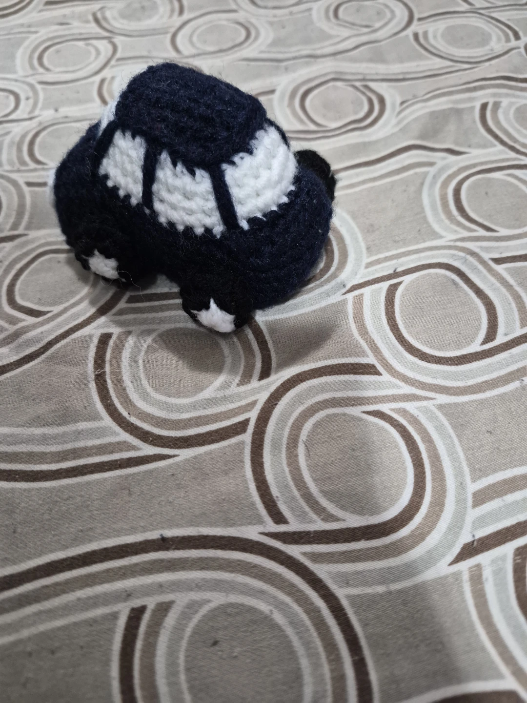 Handmade Crocheted Car Toy - photo 2