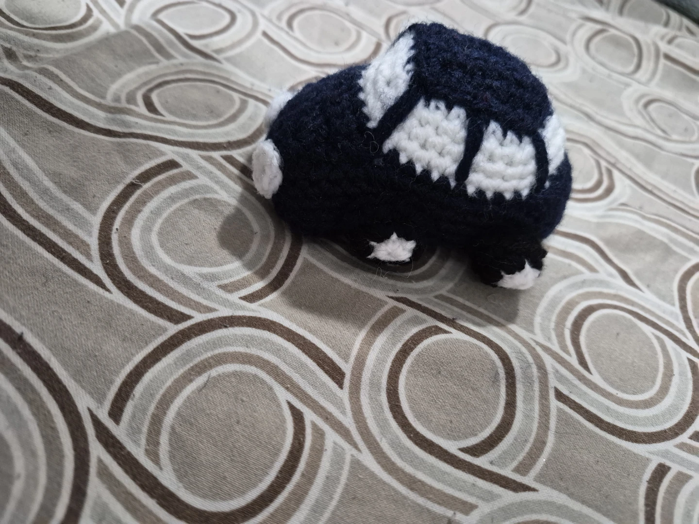 Handmade Crocheted Car Toy - photo 5