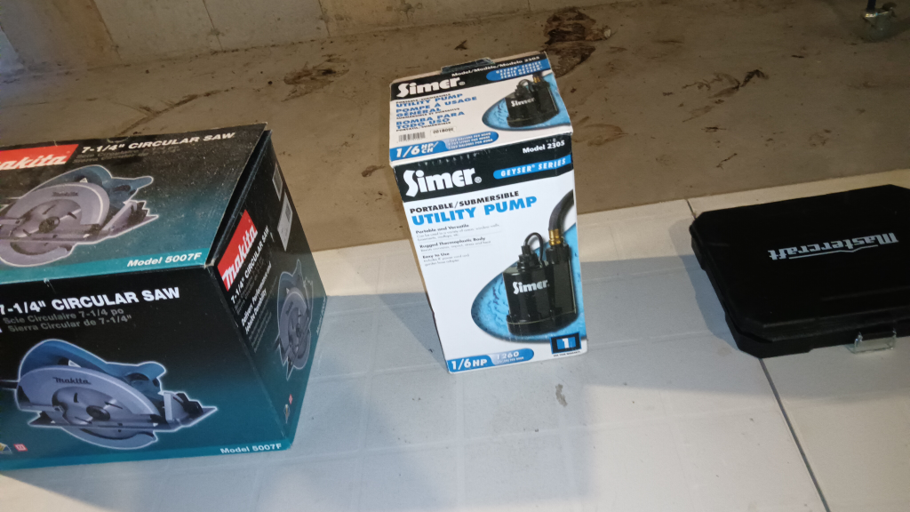 portable sump pump