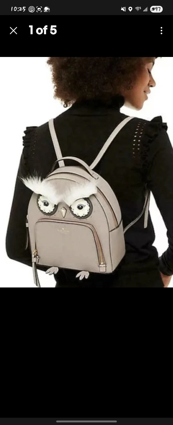 Kate Spade New York Star Bright Owl Tomi Backpack - photo 2