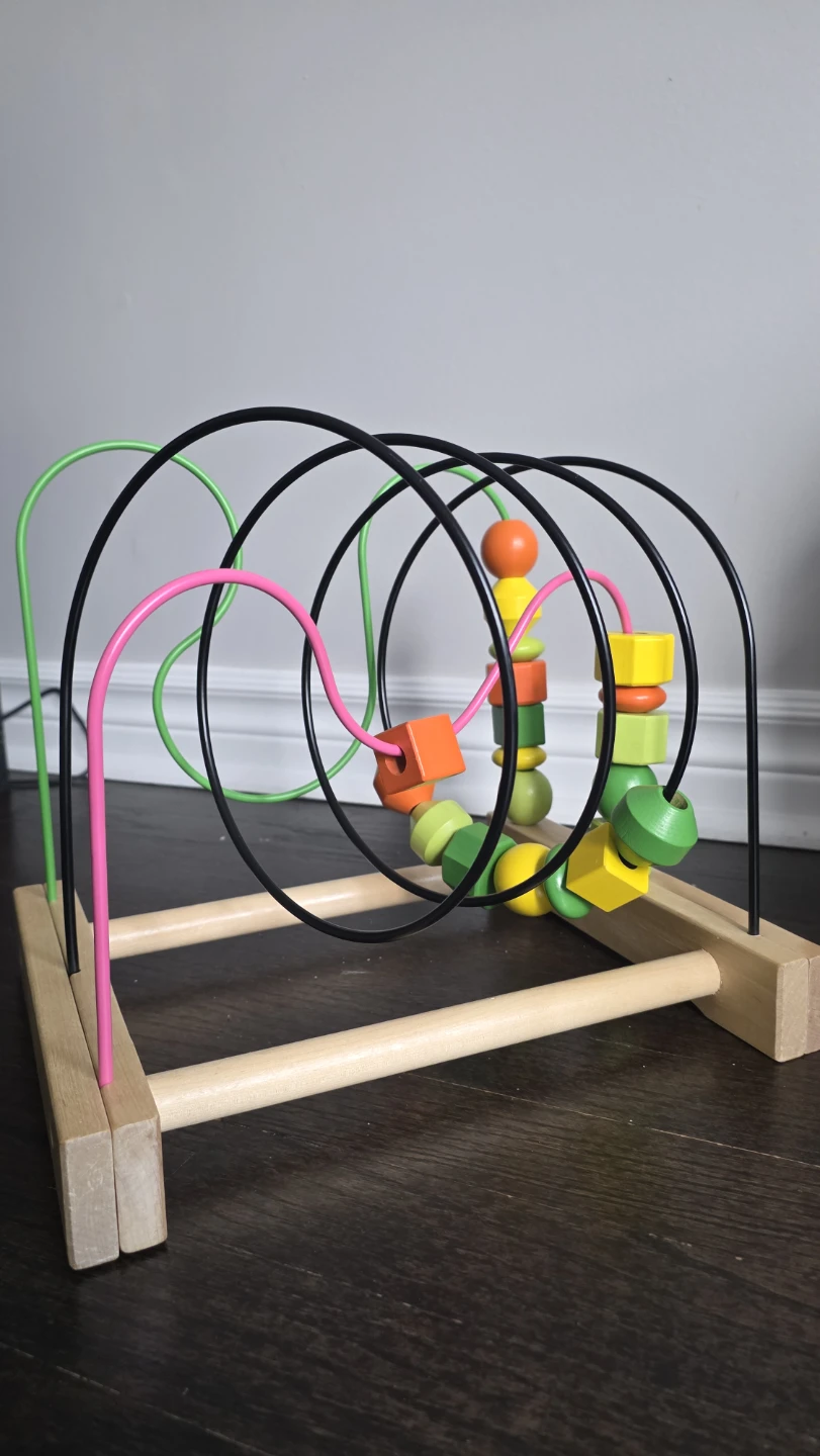 IKEA Wooden Bead Maze Toy