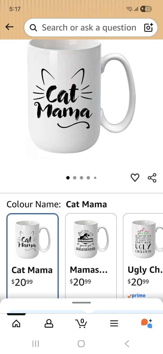 Cat Mama Mug New - photo 2