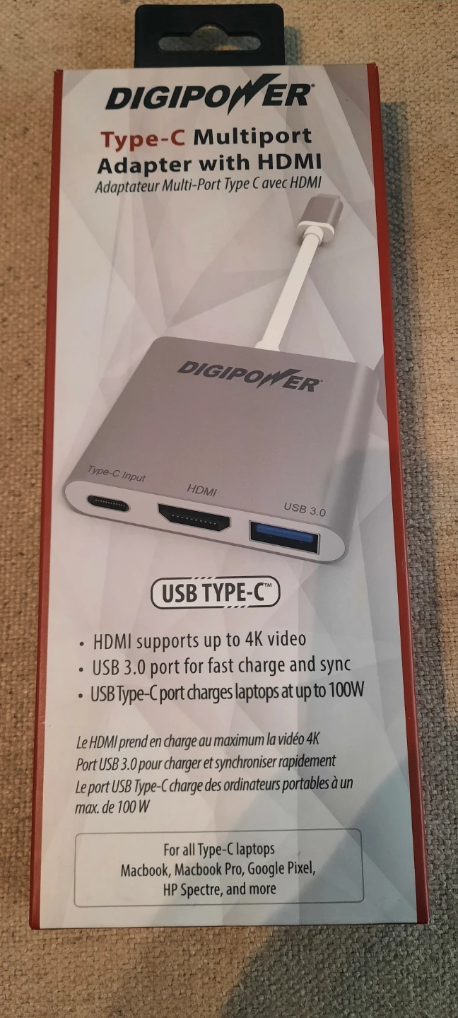 Brand new DigiPower Type-C Multiport Adapter with HDMI 🥕 - photo 2