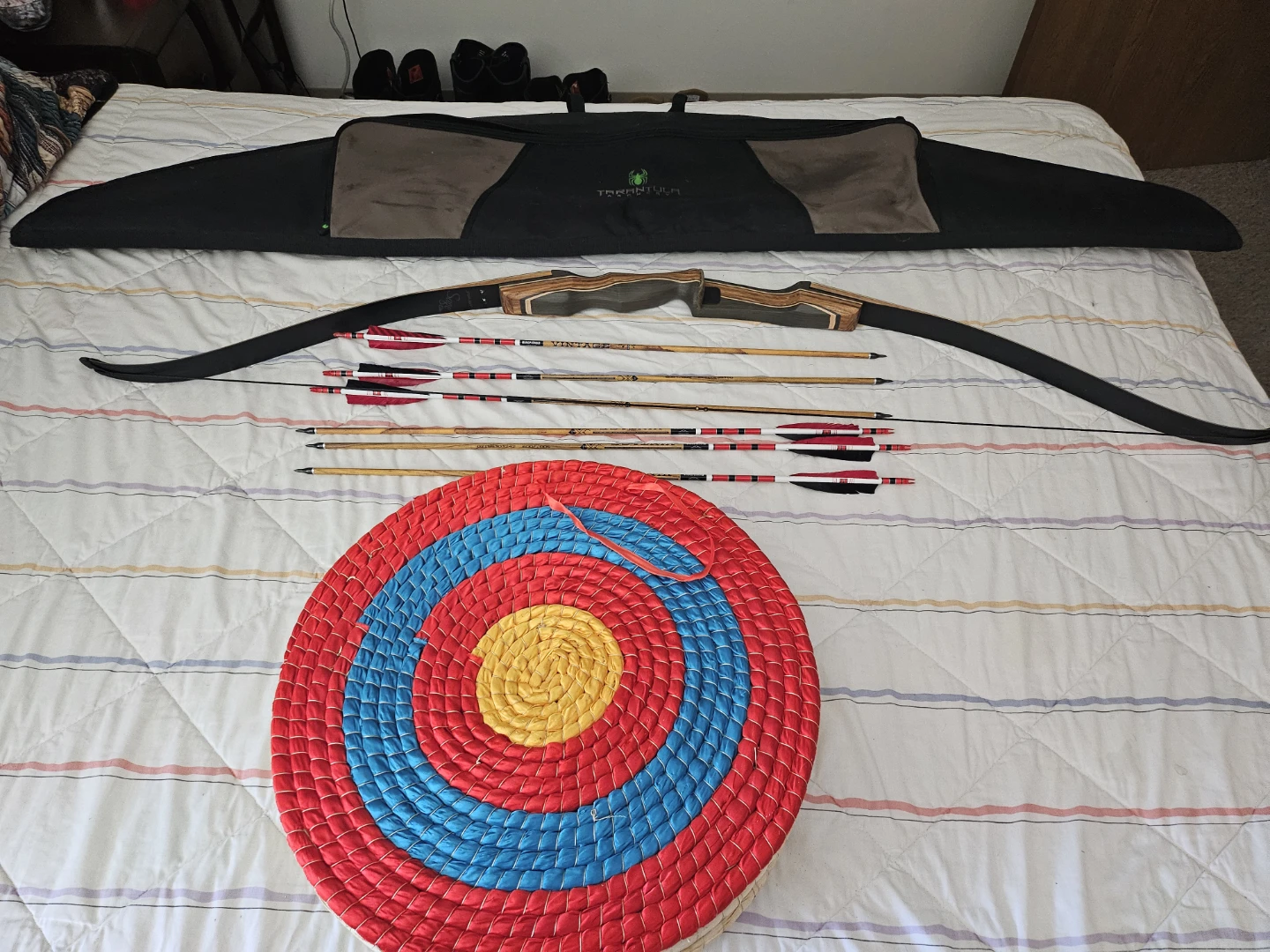 Archery Set with Bow, Arrows, Target and Case