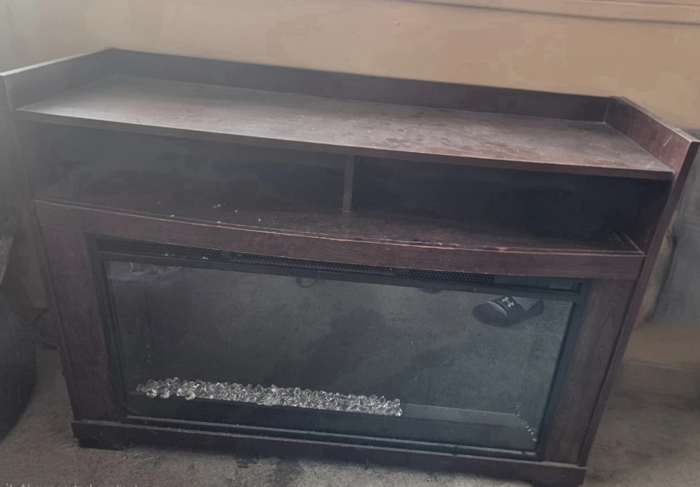 Electric Fireplace Entertainment Unit