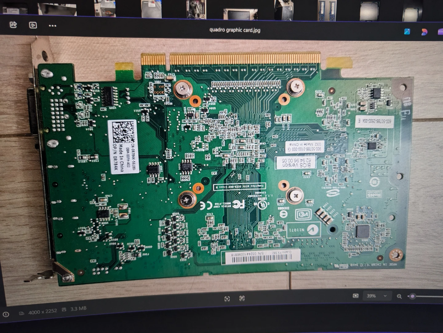 NVIDIA Quadro Graphics Card - photo 2