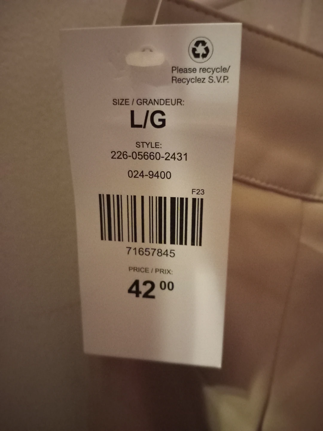 Brand New Faux Leather Skirt Size L - photo 2