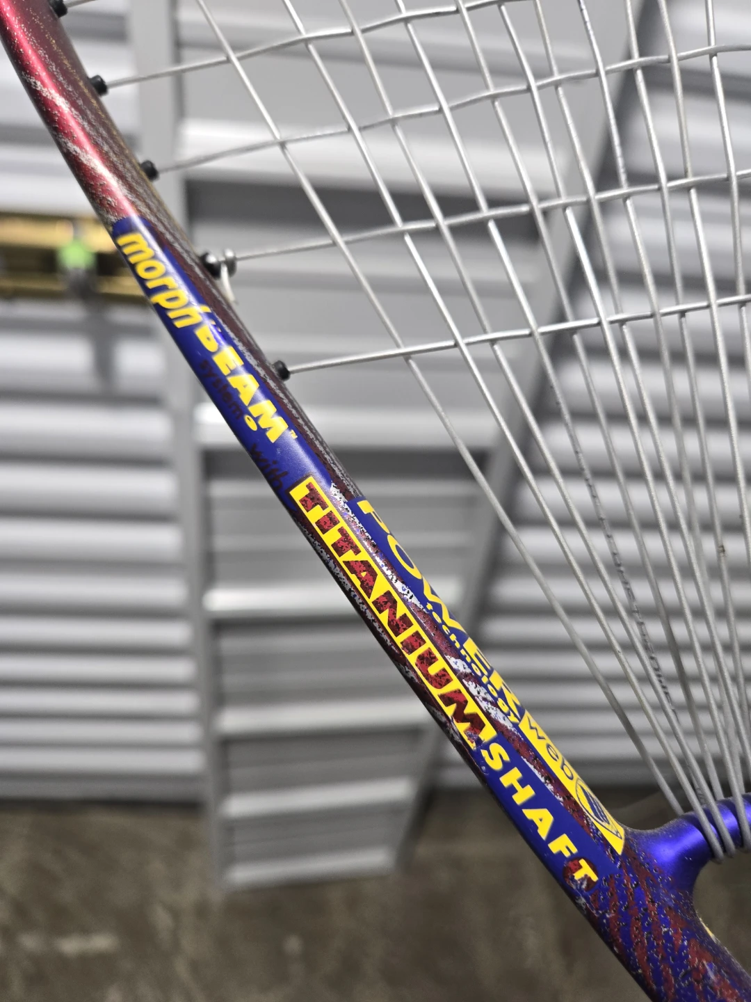 E-Force Morph-Slam Titanium Powerweb Racquet - photo 2