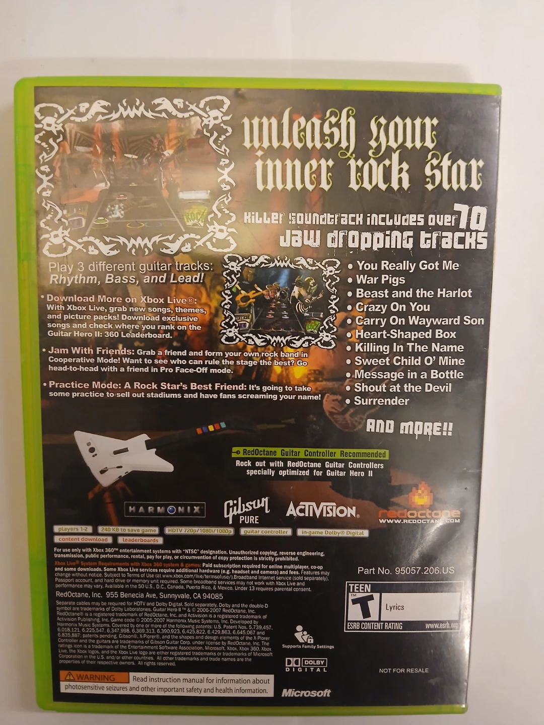 Guitar Hero II for Xbox 360 - photo 5