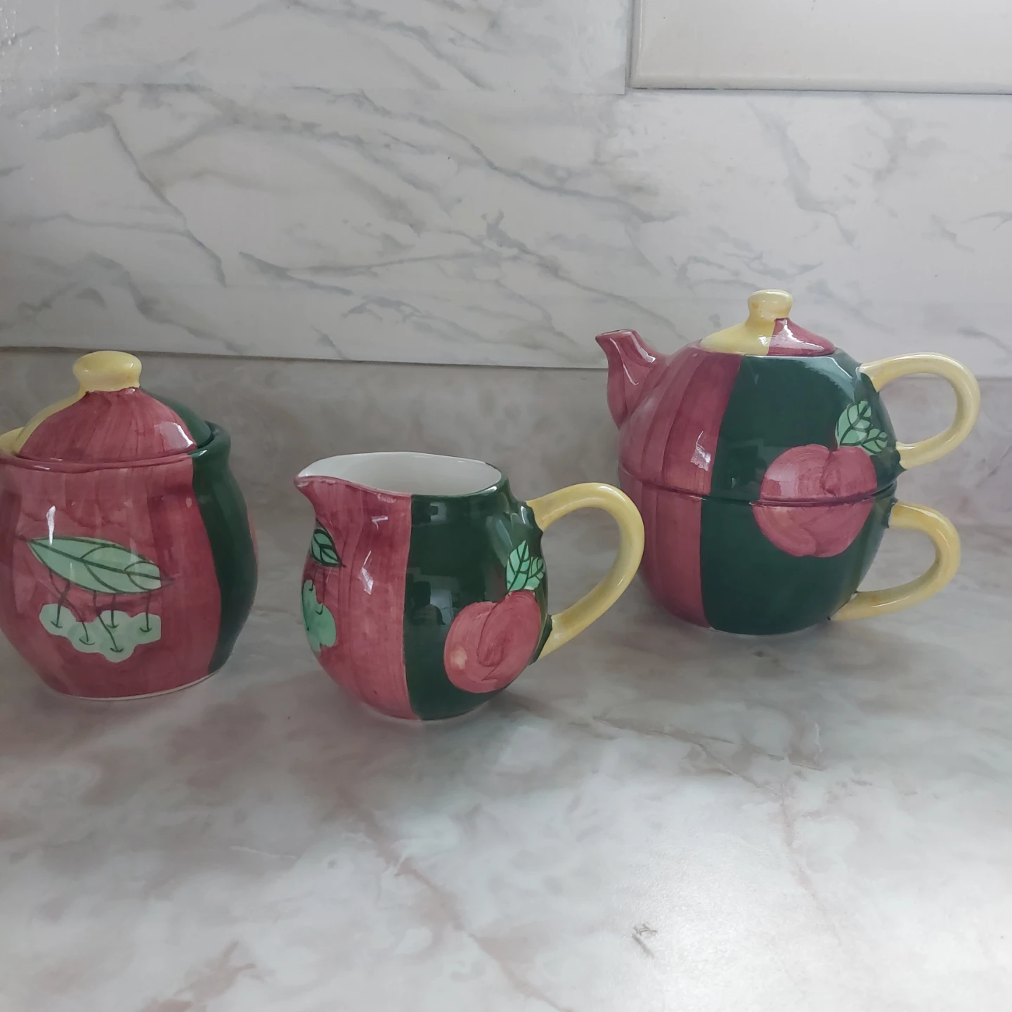 Fruit Pattern Tea Set - photo 2