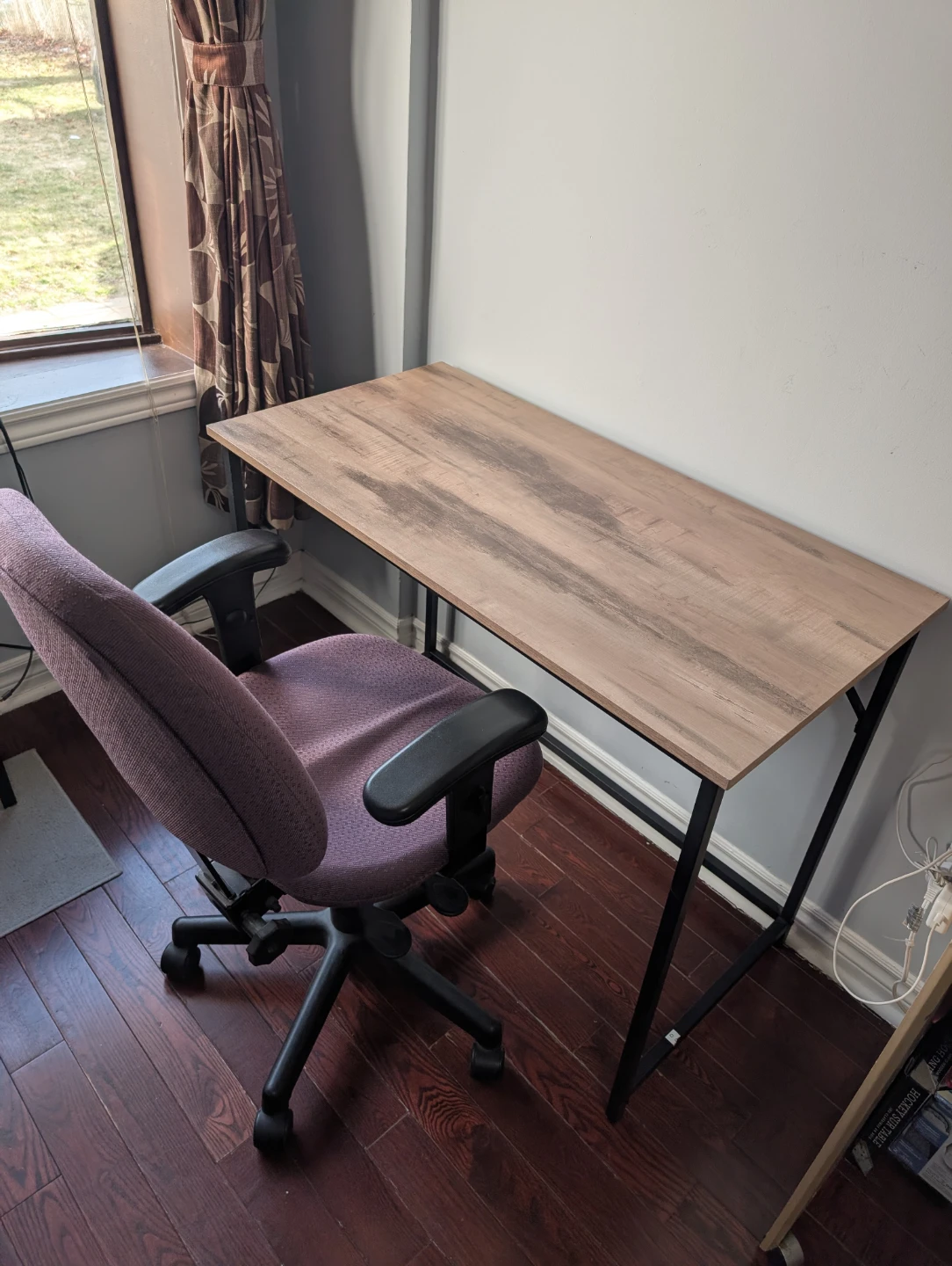 Office Desk with Metal Legs - photo 2