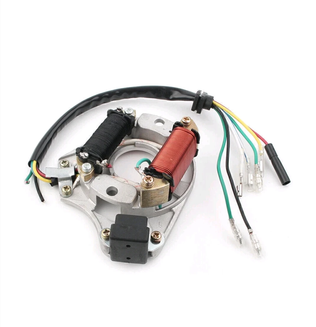 Stator Magneto 2 Coil for 50cc-110cc ATV Quad Dirt Bike Scooter - photo 3