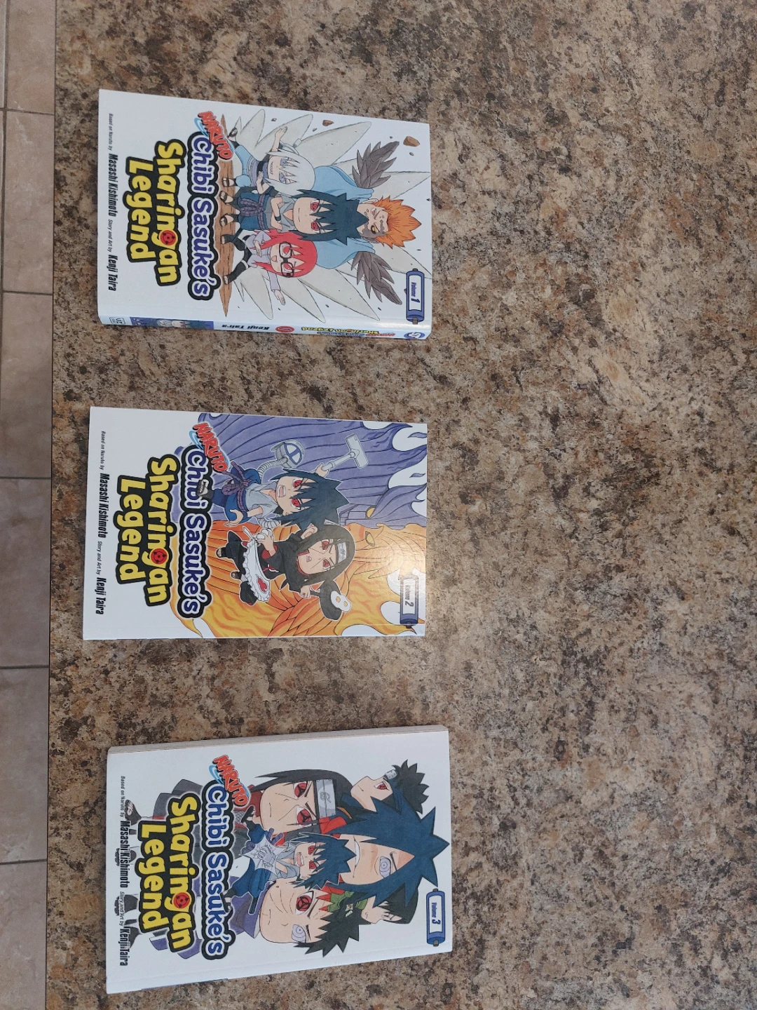 Naruto Chibi Sasuke's Sharingan Legend Manga Volumes 1-3