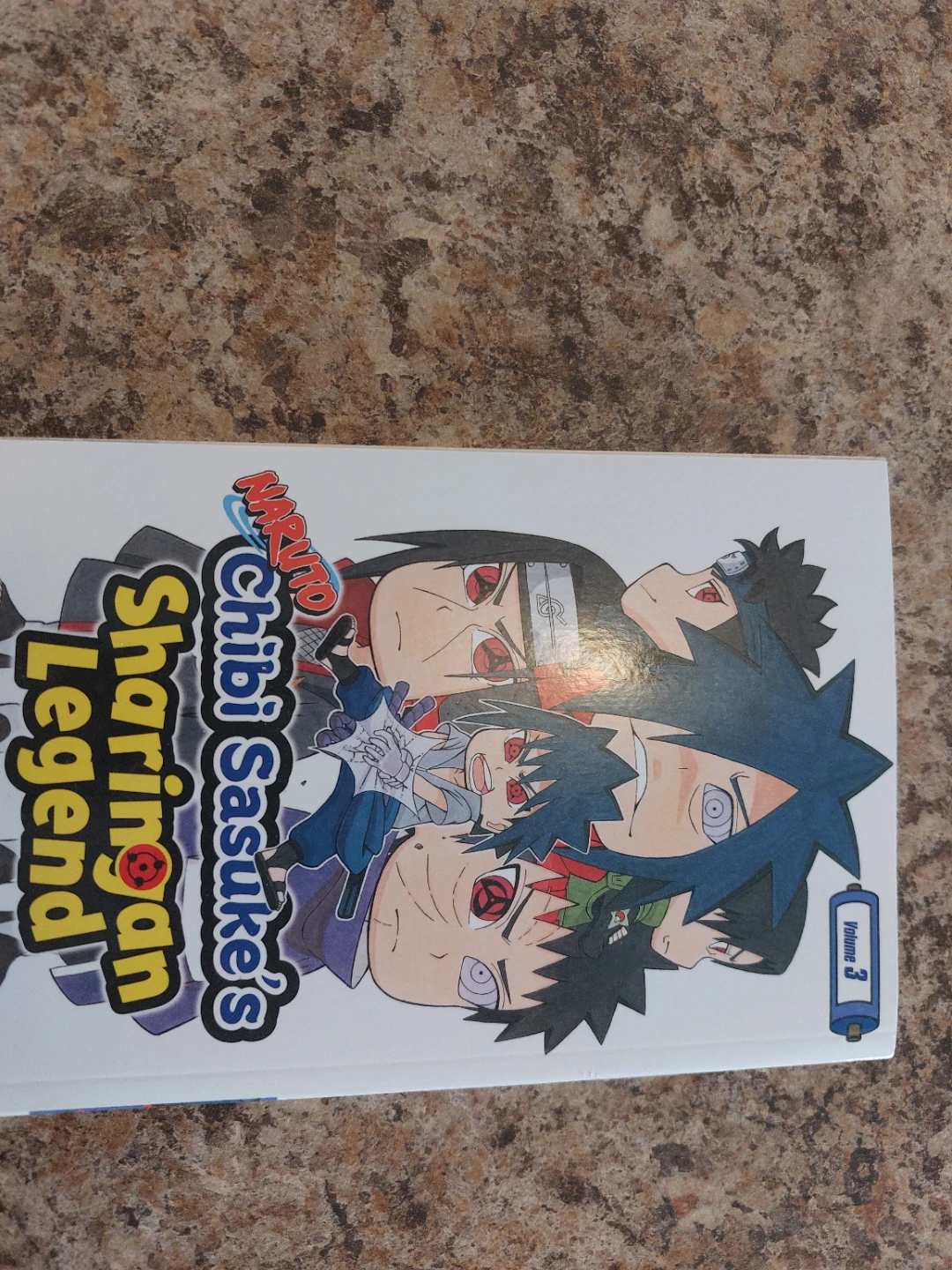 Naruto Chibi Sasuke's Sharingan Legend Manga Volumes 1-3 - photo 3