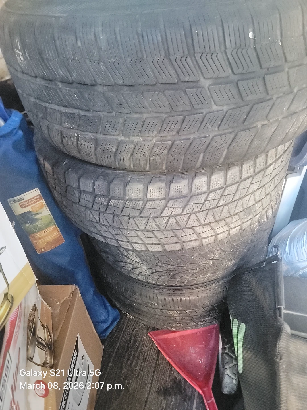 Set of 4 Mercedes-Benz Alloy Wheels with Tires - photo 2