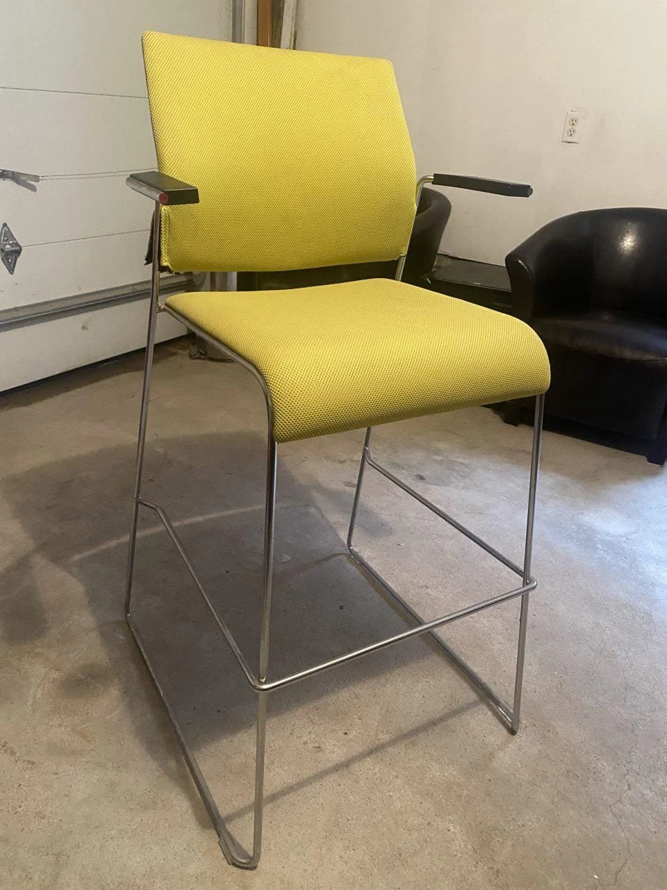 FREE - 4 Light Green modern bar stool chair