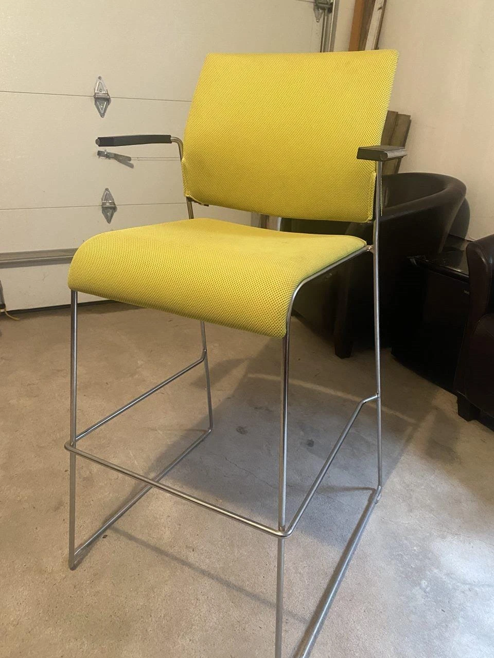 FREE - 4 Light Green modern bar stool chair - photo 2