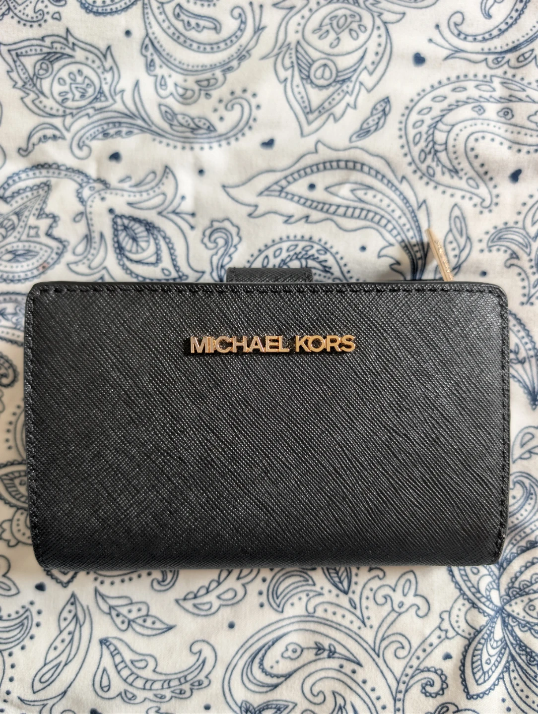 Michael Kors Black Saffiano Leather Bifold Wallet - photo 3