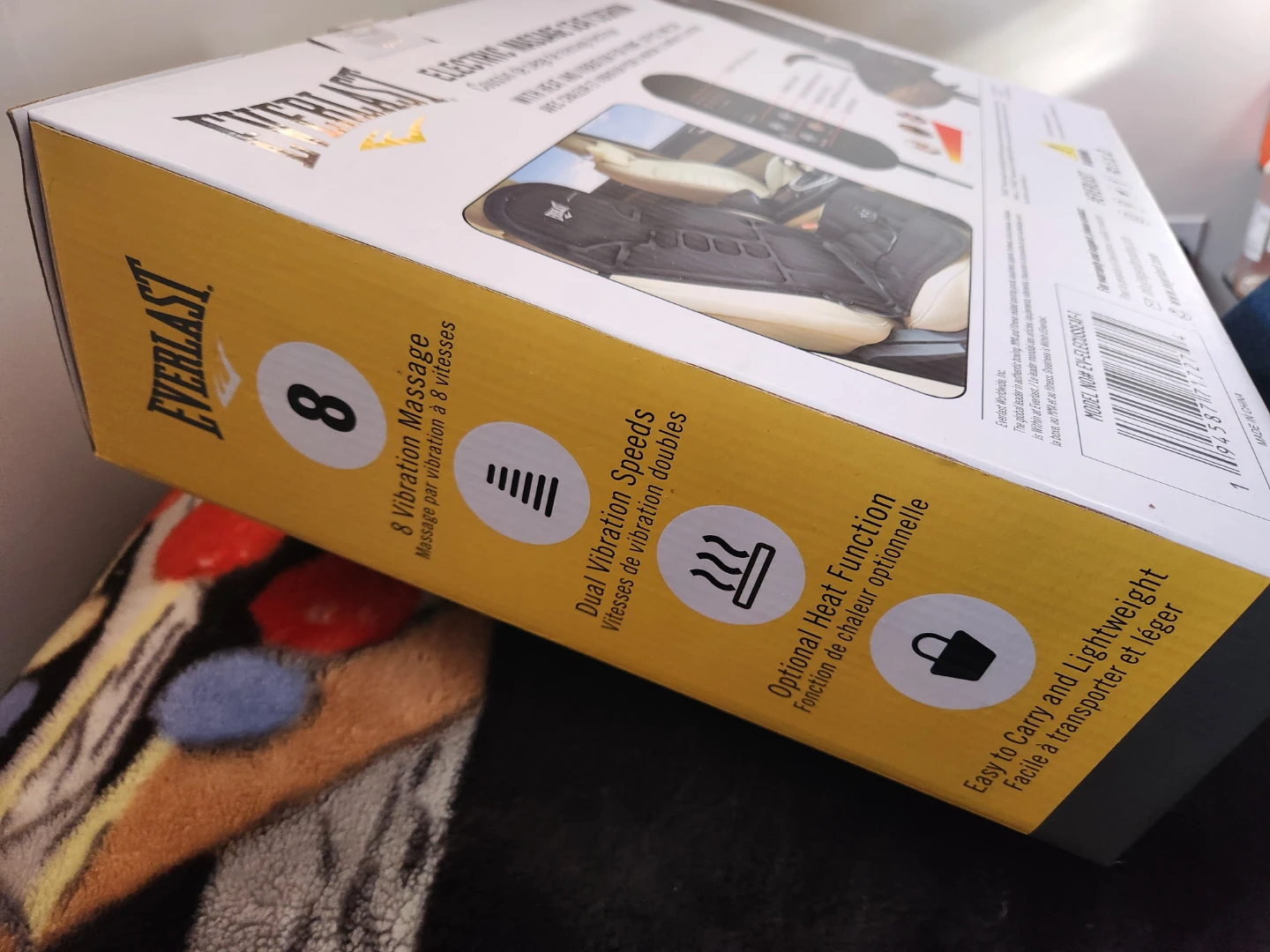 Everlast Electric Massage Seat Cushion - photo 2