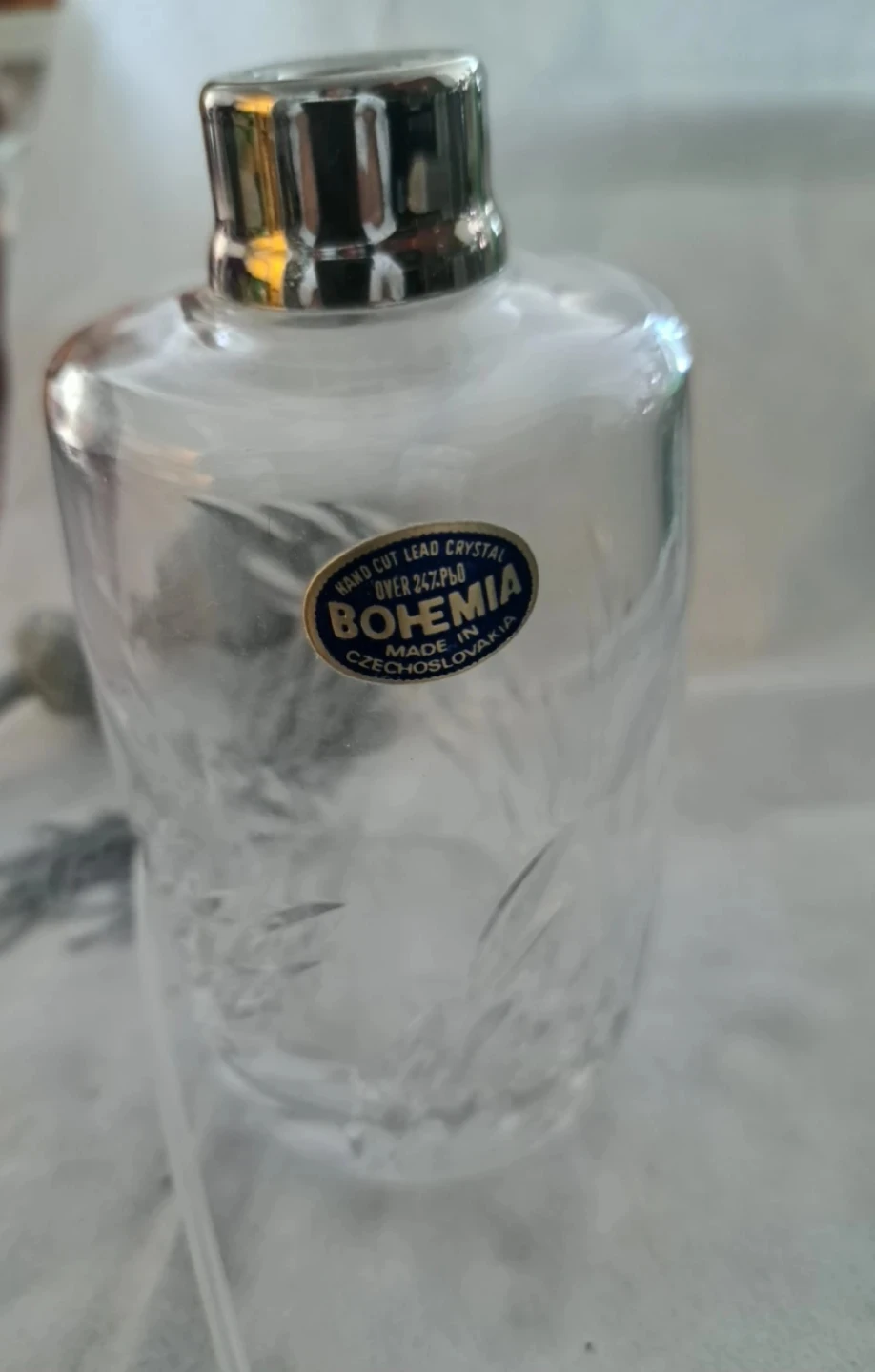 Vintage Bohemia Crystal Perfume Atomizer - photo 4